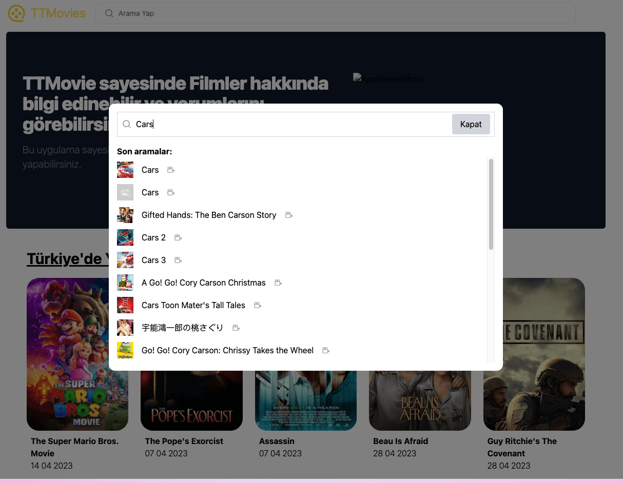 TTMovies App